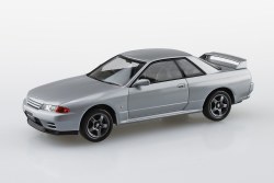 Aoshima 1/32 SNAP KIT #14-D Nissan R32 Skyline GT-R (Spark Silver)