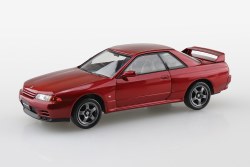 Aoshima 1/32 SNAP KIT #14-E Nissan R32 Skyline GT-R (Red Pearl)