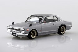 Aoshima 1/32 SNAP KIT #09-SP1 Nissan Skyline 2000 GT-R Custom Wheel (Silver)