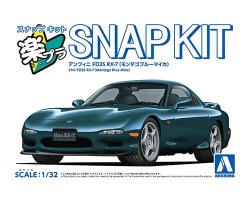 Aoshima 1/32 SNAP KIT #04-MB Efini FD3S RX-7 (Montego Blue Mica)