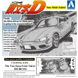 1/24 Initial D Toyota Fujiwara Takumi AE86 Trueno Project-D Ver.