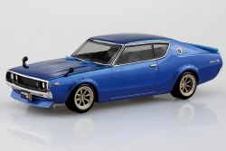 Aoshima 1/32 SNAP KIT #18-SP4 Nissan C110 Skyline GT-R Custom(Metallic Blue)