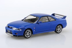 Aoshima 1/32 SNAP KIT #21-BE Nissan R33 Skyline GT-R (Blue)