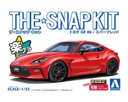 Aoshima 1/32 SNAP KIT #10-SR Toyota GR 86 2021(Spark Red)