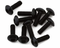 M2.5x8mm Button Head Screw with M3 Head (10pcs)