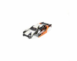 VORTEKS 2WD Clipless Painted Decaled Body Set (Orange)