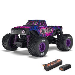 Arrma 1/16 QUAKE GROM 4X4 RTR Brushed Monster Truck (Battery & Charger Included) - Purple