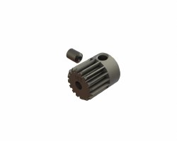 Pinion Gear 16T MOD 0.5 CNC 2.3mm Bore