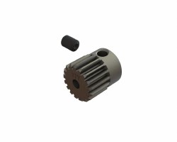 Pinion Gear 17T MOD 0.5 CNC 2.3mm Bore