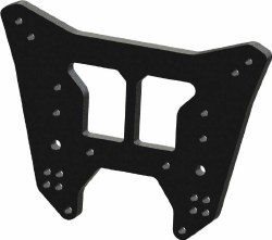 Rear Shock Tower Aluminum Black