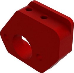 Sliding Motor Mount Plate 40 Series Red