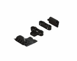 Lower Skid And Bumper Mount Set (Black)