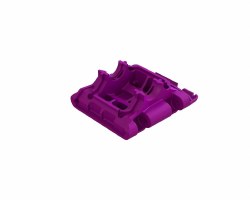 Rear Lower Skid/Gearbox Mount (1pc) - Purple