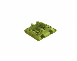 Rear Lower Skid/Gearbox Mount (1pc) - Fluoro Yellow