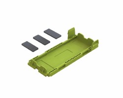 Battery Door Set - Fluoro Yellow