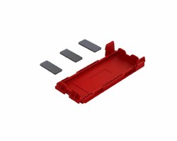 Battery Door Set - Red