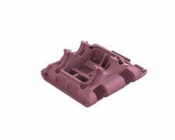 Rear Lower Skid/Gearbox Mount (1pc) - Pink