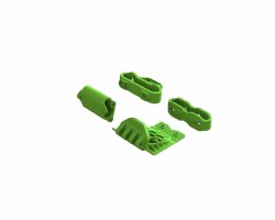 Lower Skid And Bumper Mount Set - Green