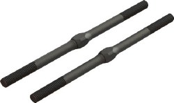 Steel Turnbuckle M5x85mm Black (2)