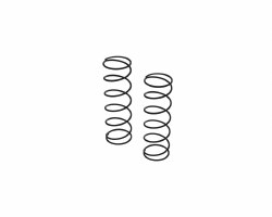 Shock Springs:  85mm 0.54N/mm (3.08lb/in)(2)