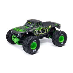 1/10 QUAKE 223S 2WD RTR Brushless Monster Truck, Red