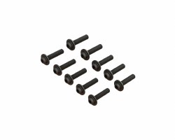 BUTTON HEAD SCREW FLANGED M4x18mm V2