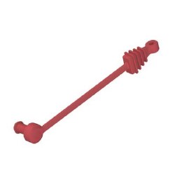 AR390105 Battery Door Clip Retainer Red