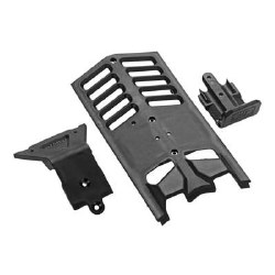 AR320282 Skidplate Front/Rear/Center Set Nero