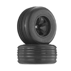 AR550018 Dirtrunner ST Tire/Wheel Black Front (2)