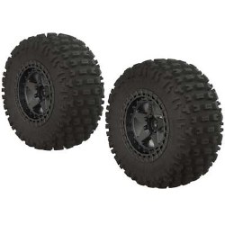 AR550043 Fortress SC Tire Set Glued Blk Chrm (2)