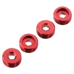 AR330196 Nut Front Hub Aluminum Red (4)