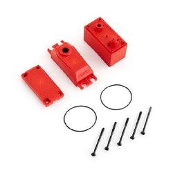 AR390146 ADS V2 Plastic Gear Servo Case Red