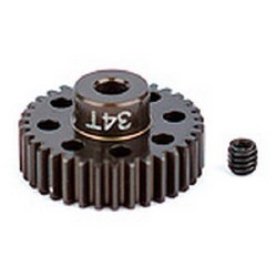 Factory Team Aluminum 48P Pinion Gear (3.17mm Bore) (34T)