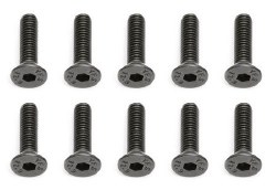 3x12mm Flat Head Hex Screw (20)