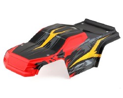 Rival MT10 V2 Pre-Painted Body (Red/Yellow)