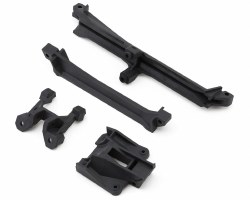 "SR7 FT Upper Chassis Brace Set, carbon"