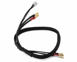Reedy 4mm Male Bullets to 2mm Bullets Pro Micro Charge Lead (500mm)