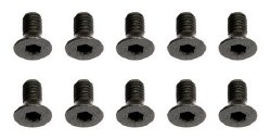 3x0.5x6mm Flat Head Hex Screw (6)