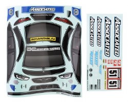 Associated Apex2 Sport ST550 Decal Sheet