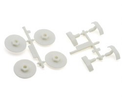 Associated RC10 6x6 Wheel Hexes (4)
