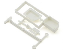 Associated RC10 6x6 Receiver Box & Chassis Stiffener