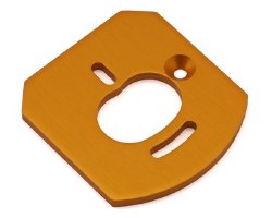 Associated RC10 6x6 Aluminum Motor Mount Plate (Gold)