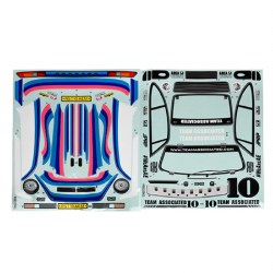 Associated RC10 4x4 Rally Body Decal Set
