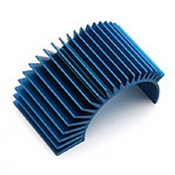 Factory Team Aluminum Radial Clip-On Heatsink (Blue) (Long)