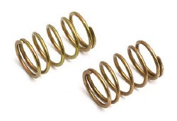 Sedan Shock Spring Set (Gold - 19.5lb) (2)