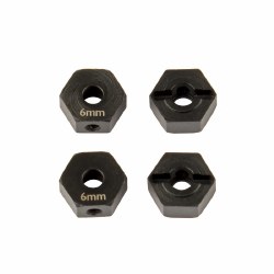 Element RC Factory Team 6mm Steel Enduro Wheel Hexes (4)