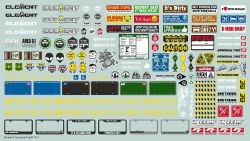 Element RC Enduro Scale Decal Sheet