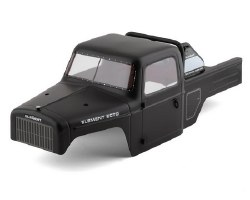 Element RC Enduro Ecto Pre-Painted Body Set (Black) (Scratch 'N Weather)