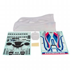 Team Associated RC12L Body Set, Clear