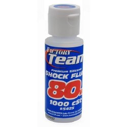 "Silicone Shock Fluid,80WT 2OZ  1000CTS"